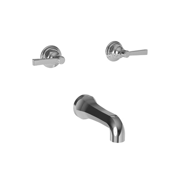 Newport Brass Tub Faucet, Polished Chrome, Wall 3-915-26 - main